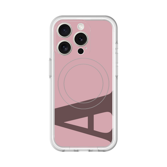スリムプロテクションプレミアムケース with MagSafe［ オリジナル - initial color - A dusty pink ］