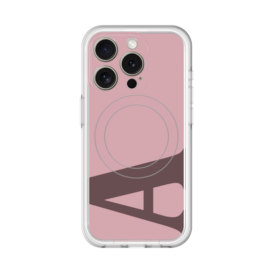 スリムプロテクションプレミアムケース with MagSafe［ オリジナル - initial color - A dusty pink ］