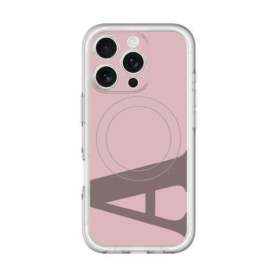 スリムプロテクションプレミアムケース with MagSafe［ オリジナル - initial color - A dusty pink ］