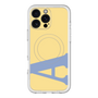 スリムプロテクションプレミアムケース with MagSafe［ オリジナル - initial color - A yellow ］