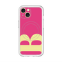 スリムプロテクションプレミアムケース with MagSafe［ オリジナル - initial color - B pink ］