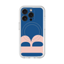 スリムプロテクションプレミアムケース with MagSafe［ オリジナル - initial color - B navy ］