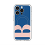 スリムプロテクションプレミアムケース with MagSafe［ オリジナル - initial color - B navy ］