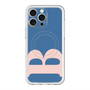 スリムプロテクションプレミアムケース with MagSafe［ オリジナル - initial color - B navy ］