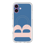 スリムプロテクションプレミアムケース with MagSafe［ オリジナル - initial color - B navy ］
