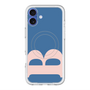スリムプロテクションプレミアムケース with MagSafe［ オリジナル - initial color - B navy ］
