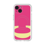 スリムプロテクションプレミアムケース with MagSafe［ オリジナル - initial color - C pink ］