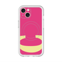 スリムプロテクションプレミアムケース with MagSafe［ オリジナル - initial color - C pink ］