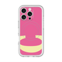 スリムプロテクションプレミアムケース with MagSafe［ オリジナル - initial color - C pink ］