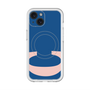スリムプロテクションプレミアムケース with MagSafe［ オリジナル - initial color - C navy ］