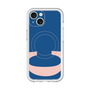 スリムプロテクションプレミアムケース with MagSafe［ オリジナル - initial color - C navy ］