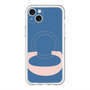 スリムプロテクションプレミアムケース with MagSafe［ オリジナル - initial color - C navy ］