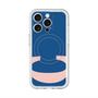 スリムプロテクションプレミアムケース with MagSafe［ オリジナル - initial color - C navy ］