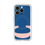 スリムプロテクションプレミアムケース with MagSafe［ オリジナル - initial color - C navy ］