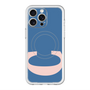 スリムプロテクションプレミアムケース with MagSafe［ オリジナル - initial color - C navy ］