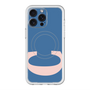 スリムプロテクションプレミアムケース with MagSafe［ オリジナル - initial color - C navy ］