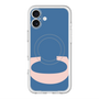 スリムプロテクションプレミアムケース with MagSafe［ オリジナル - initial color - C navy ］