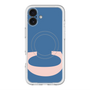 スリムプロテクションプレミアムケース with MagSafe［ オリジナル - initial color - C navy ］