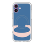 スリムプロテクションプレミアムケース with MagSafe［ オリジナル - initial color - C navy ］