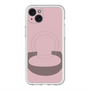スリムプロテクションプレミアムケース with MagSafe［ オリジナル - initial color - C dusty pink ］
