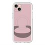 スリムプロテクションプレミアムケース with MagSafe［ オリジナル - initial color - C dusty pink ］