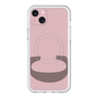スリムプロテクションプレミアムケース with MagSafe［ オリジナル - initial color - C dusty pink ］