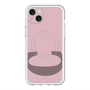 スリムプロテクションプレミアムケース with MagSafe［ オリジナル - initial color - C dusty pink ］