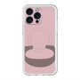 スリムプロテクションプレミアムケース with MagSafe［ オリジナル - initial color - C dusty pink ］