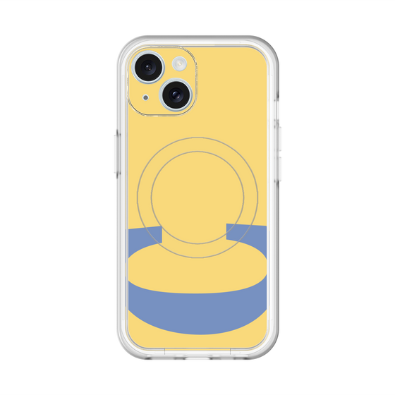 スリムプロテクションプレミアムケース with MagSafe［ オリジナル - initial color - C yellow ］