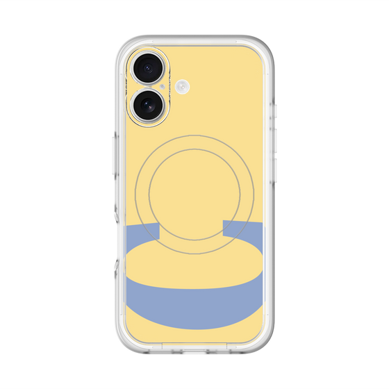 スリムプロテクションプレミアムケース with MagSafe［ オリジナル - initial color - C yellow ］