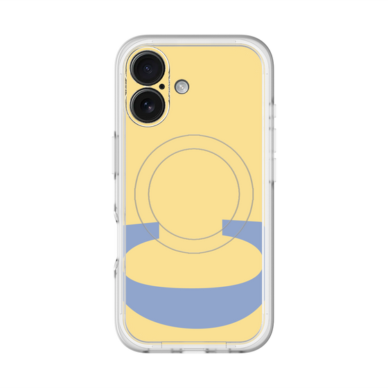 スリムプロテクションプレミアムケース with MagSafe［ オリジナル - initial color - C yellow ］