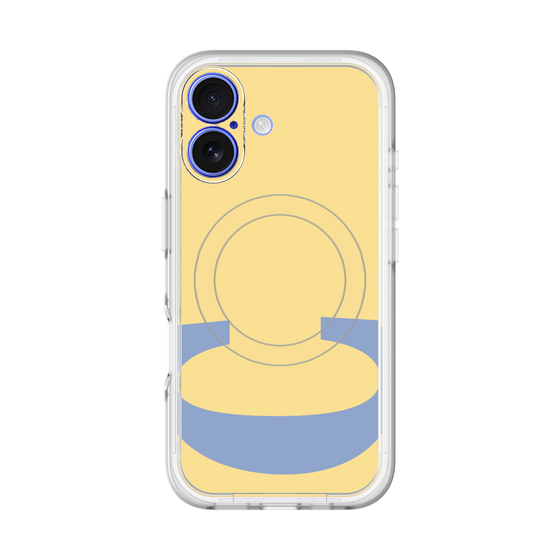 スリムプロテクションプレミアムケース with MagSafe［ オリジナル - initial color - C yellow ］