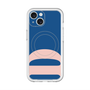 スリムプロテクションプレミアムケース with MagSafe［ オリジナル - initial color - D navy ］
