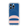 スリムプロテクションプレミアムケース with MagSafe［ オリジナル - initial color - D navy ］