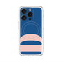 スリムプロテクションプレミアムケース with MagSafe［ オリジナル - initial color - D navy ］