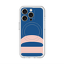 スリムプロテクションプレミアムケース with MagSafe［ オリジナル - initial color - D navy ］