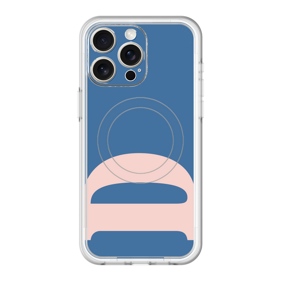 スリムプロテクションプレミアムケース with MagSafe［ オリジナル - initial color - D navy ］