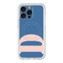 スリムプロテクションプレミアムケース with MagSafe［ オリジナル - initial color - D navy ］