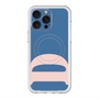 スリムプロテクションプレミアムケース with MagSafe［ オリジナル - initial color - D navy ］