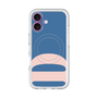 スリムプロテクションプレミアムケース with MagSafe［ オリジナル - initial color - D navy ］