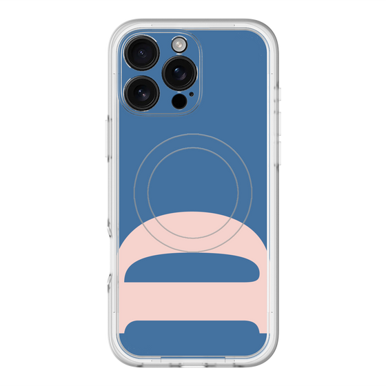 スリムプロテクションプレミアムケース with MagSafe［ オリジナル - initial color - D navy ］