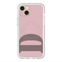スリムプロテクションプレミアムケース with MagSafe［ オリジナル - initial color - D dusty pink ］
