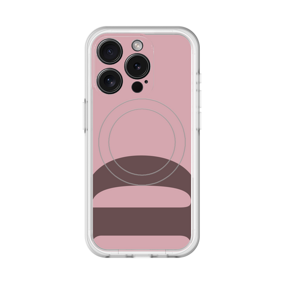 スリムプロテクションプレミアムケース with MagSafe［ オリジナル - initial color - D dusty pink ］