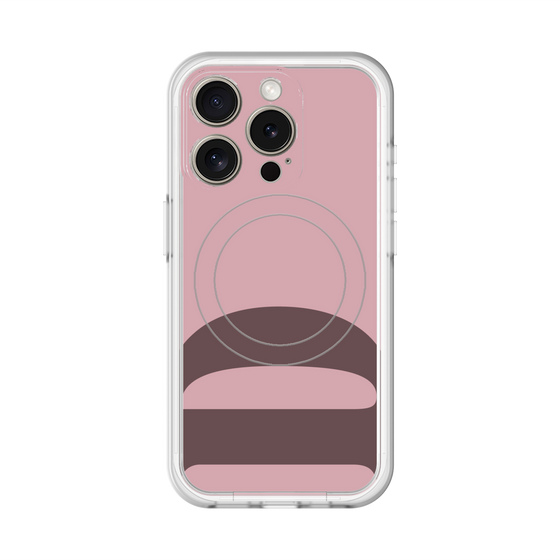 スリムプロテクションプレミアムケース with MagSafe［ オリジナル - initial color - D dusty pink ］