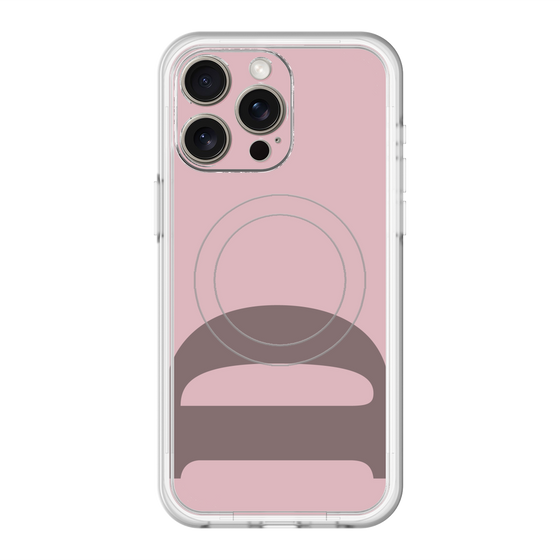 スリムプロテクションプレミアムケース with MagSafe［ オリジナル - initial color - D dusty pink ］