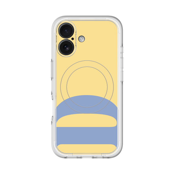 スリムプロテクションプレミアムケース with MagSafe［ オリジナル - initial color - D yellow ］
