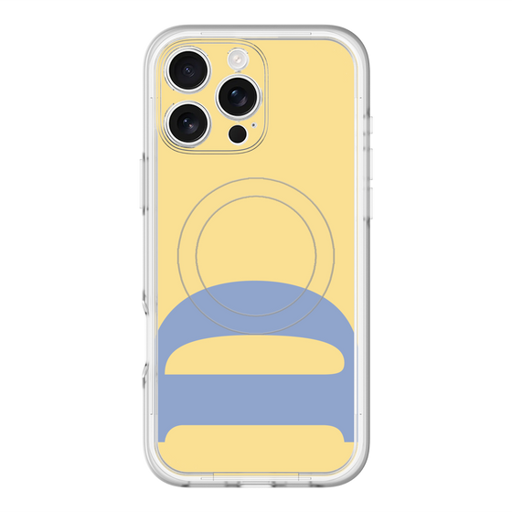 スリムプロテクションプレミアムケース with MagSafe［ オリジナル - initial color - D yellow ］