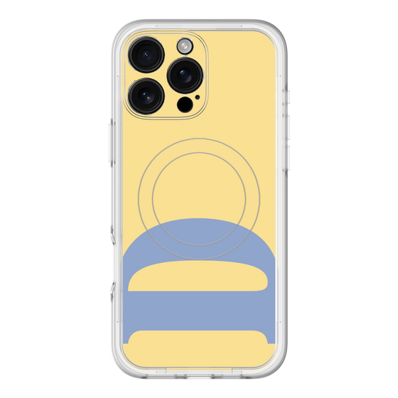 スリムプロテクションプレミアムケース with MagSafe［ オリジナル - initial color - D yellow ］