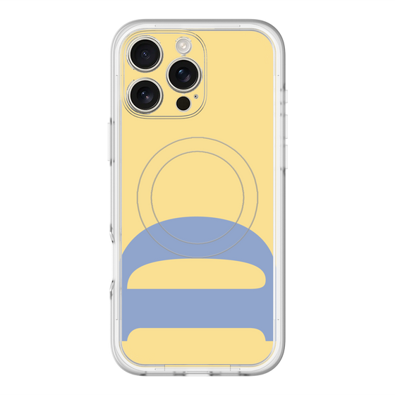 スリムプロテクションプレミアムケース with MagSafe［ オリジナル - initial color - D yellow ］