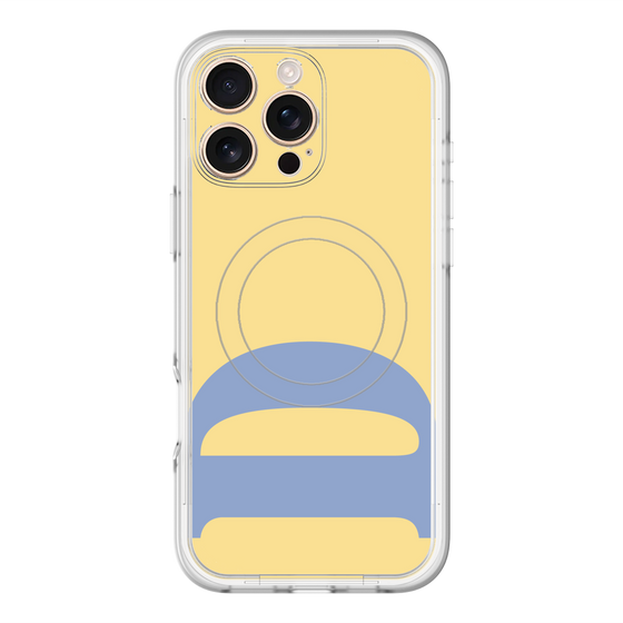 スリムプロテクションプレミアムケース with MagSafe［ オリジナル - initial color - D yellow ］
